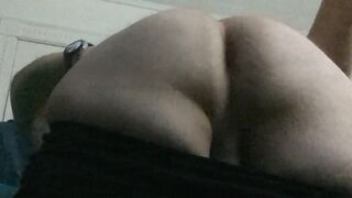 Yoga trousers smack, taunt, opened up my meaty donk open