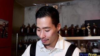 PETERFEVER Handsome Zen Plows Taki Furry Hole In POV Fuck