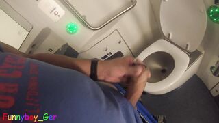 Got wild on the instruct and masturbated off in the wc. Unluckily, there wasnt enough time to spunk.