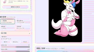 Lets wiggle the gigantic and smart abdomen! Round Maker