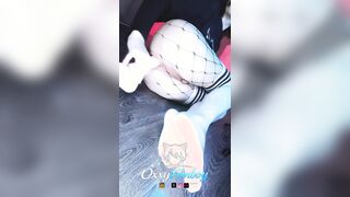 Super-cute femboy have fun with his plaything and spunk a pile