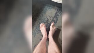 Fur covered Gams And XXL Stunning Soles