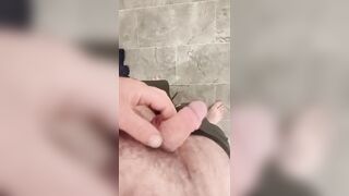 Toliet solo fapping