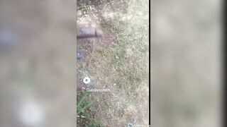 NEARLY CAUGHT FAPPING MY EBONY PRICK WHILE NUDE