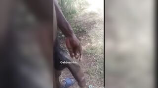 NEARLY CAUGHT FAPPING MY EBONY PRICK WHILE NUDE