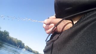 Twunks never-ending precum, gigantic pop-shots, replay, slow-motility, compilation, Chinese fellow in adidas tracksuits, freeballing, cleaning jizz, peeing, outdoors