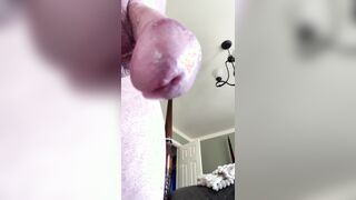 Newly hairless, sleek beef whistle and nut sack, lush standing in sunshine tender to rock-hard manhood, then mushy again. Hefty vein and hefty foreskin.