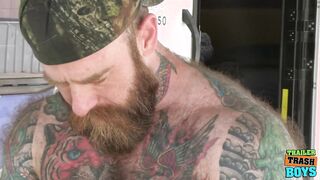 TRAILERTRASHBOYS Stepdad Jack Dixon Barebacks Stepson Wesley Woods