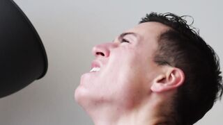 Alphacock CEO roasts worker and instructs him a lesson. Deepthroat the pecker or else