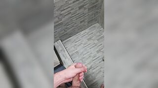 Providing my cock a bathroom