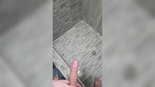 Providing my cock a bathroom