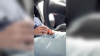 Jizzing in my camper in public
