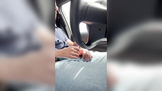 Jizzing in my camper in public