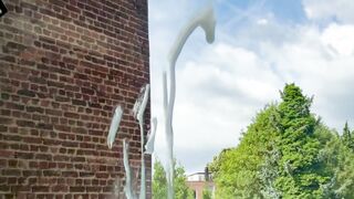 juggling ball sack - nutting on the window - slurping up jizz