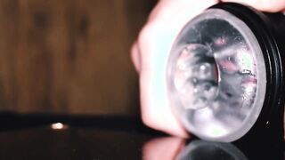 ASMR FLESLIGHT CLOSE UP MUSHROOM HEAD MONEY-SHOT