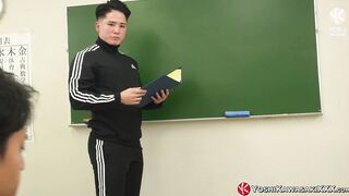 YOSHIKAWASAKIXXX - Japanese Teacher Yoshi Kawasaki Seduces His Students Into Wild Gay