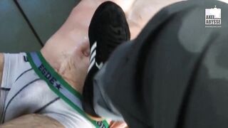 Axel Abysse Shares His Pissing Compilation With Strangers He Met
