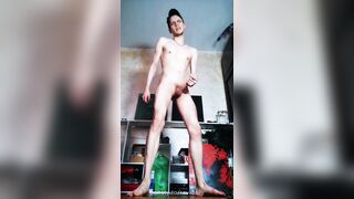RUSSIAN PAL CAUGHT YOU FROLICKING WITH A FAKE PENIS AND GAVE YOU HIS MAN SAUSAGE TO ATTEMPT OUT [dehumanization on russian]