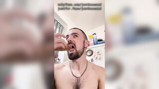 Slurping Str8 Roomy Jizz Cumpilation!