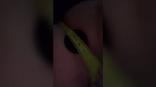 PantySissyXO lacy green g-string