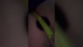 PantySissyXO lacy green g-string