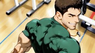 I enjoy opening up my donk for just anyone at the gym. BARA YAOI Manga porn Cartoon