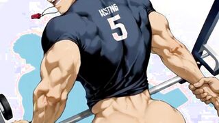 I enjoy opening up my donk for just anyone at the gym. BARA YAOI Manga porn Cartoon