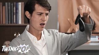 TWINKPOP - Troye Dean Deep-throats Luke Connors Fuckpole, Then Gets His Backside Slurped Before He Rails His Man meat