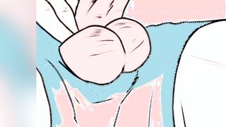 Adult Nakamura displays his XXL pecker to Hirose Inspired by Go For It, Nakamura-kun!! Yaoi drawing process