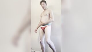Ah I ended My New Swim now time to Take Swim Suit off and Panty off then hard-core Masturbate!