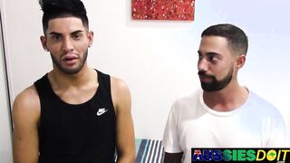 Aussie Amateur Luca Gets Deep Fucked By Roccos Massive Cock