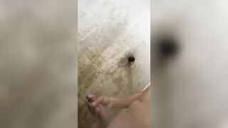 Me masturbei no banho