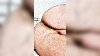 Lounging Bare in Couch – Brilliant Sight of My Delicious Donk & Nads