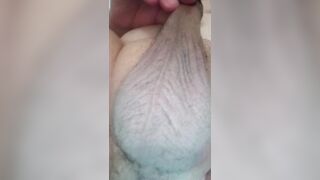 inexperienced weirdo performing strong ball polishing for john dark-hued the god