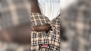 Caught my roomy draining his bone