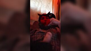 Oregonleatherboy Leather Smoke Dark Demon Penis Dance