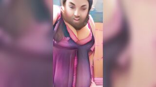 Ass-fuck joy with fat fucktoy