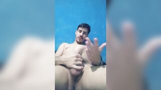 fapping off