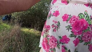 Outdoor pyjama solo walk