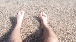 Calm Sole Fetish by the Lake