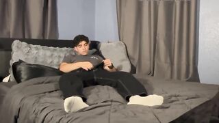 Milky Socks And Unspoiled Homosexual Spunk Overcharge Alex Lon6