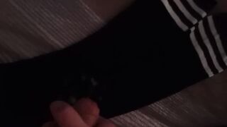 Nutting on my pantyhose ‍