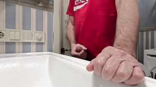 I brushed my teeth and then completed