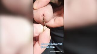 尿道針金責め