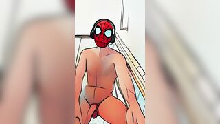 Spiderman Showers Solo