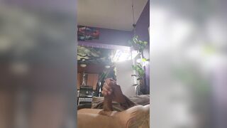 chongo indulges powerful draining leads to monstrous cash-shot, Close up