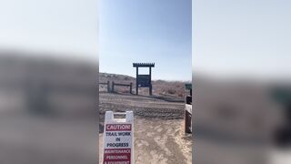 Red-hot Revealed Runner on Irvine Public Trail Suntan Jock Jizzes on Bod Quail Hill Loop Hiker