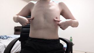kpn684 inspects his taut lingerie