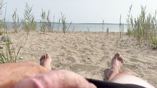 Beach day for my man rod