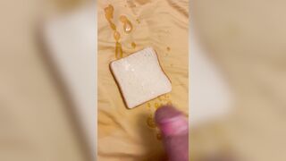 Jizz on my toast and love the stretched